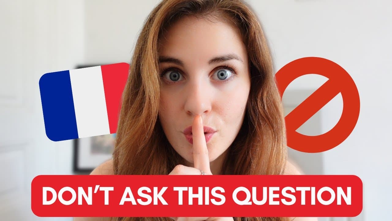 The Most Taboo Question in France 🇫🇷 Never Ask This !