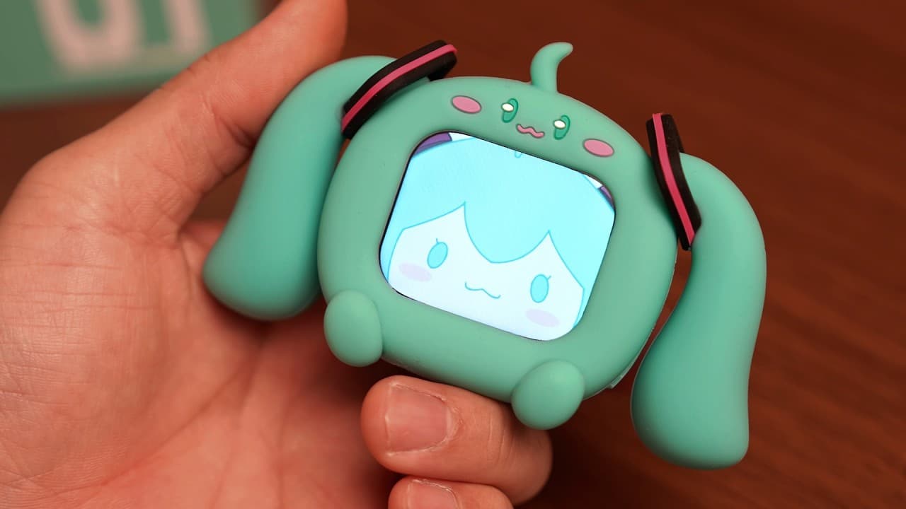 【初音ミク】ディスプレイ付ワイヤレスイヤホン買ってみた