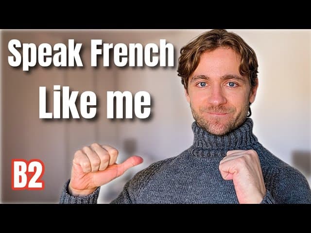 B2 French listening practice: How to Sound More French: Accent & Pronunciation Tips