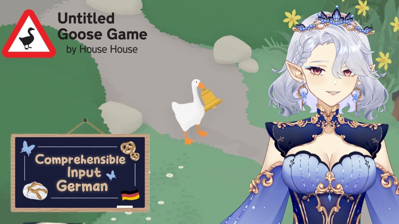 Sneaking past everyone! [Comprehensible Input German]