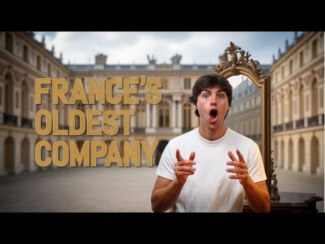 The Company That Built Versailles | Saint-Gobain's Secret History [Intermediate]