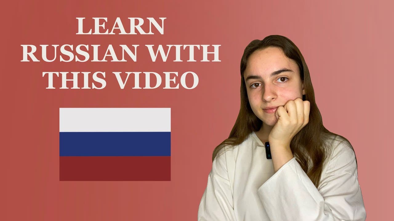 LEARN RUSSIAN WITH THIS EASY VIDEO | my hobbies 🎨 | comprehensible input for beginners 