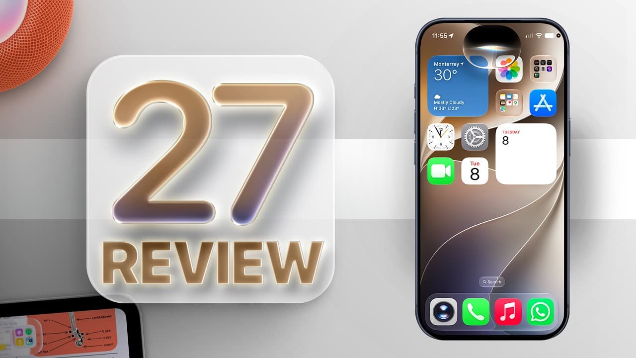 Probé iOS 27 por 3 meses -  Review y mi Experiencia