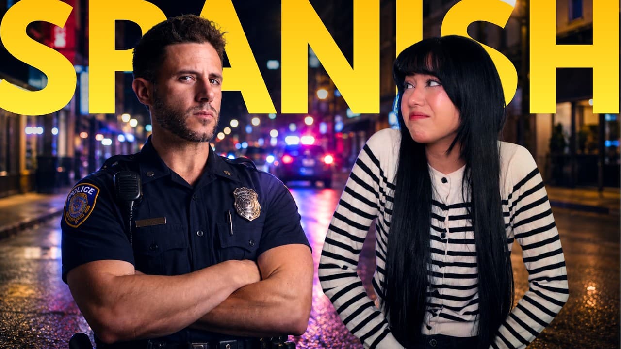 SPANISH for COMPLETE BEGINNERS: "Am I in Trouble, Officer?"