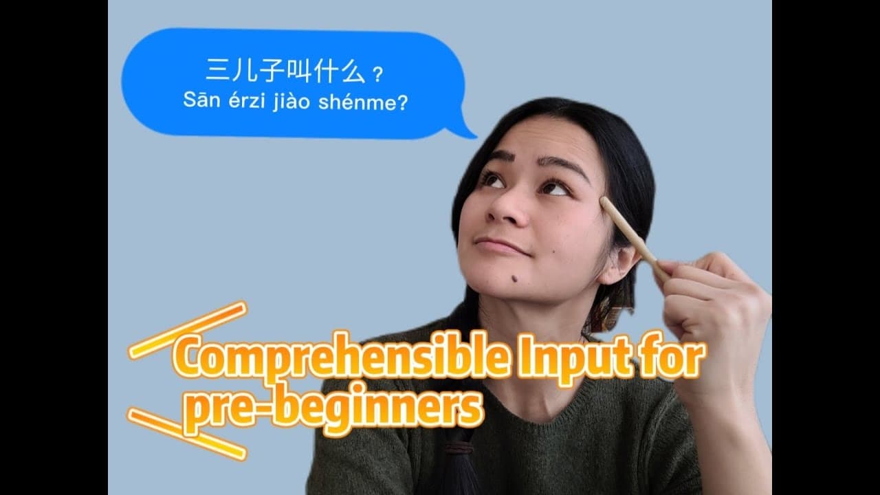 What is the son's name?｜Mini story for pre-beginners | Comprehensible Input