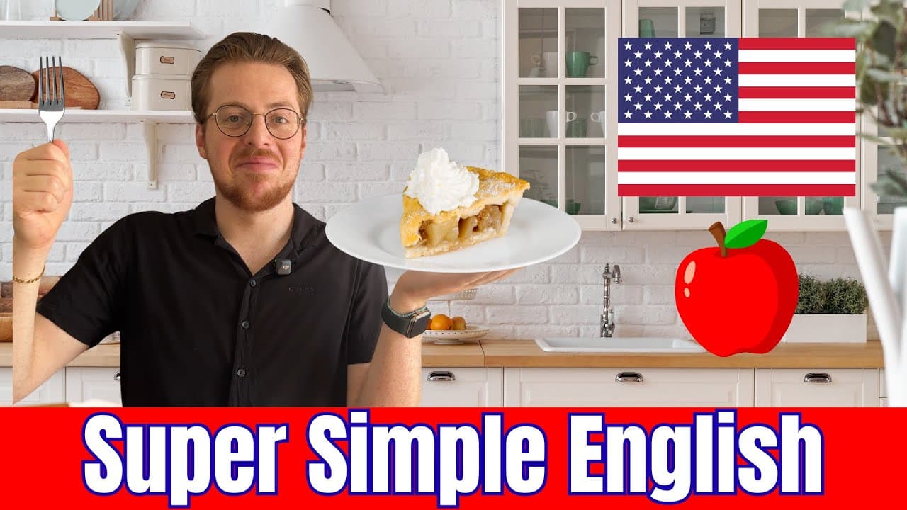Learn English by Listening: Apple Pie - America's Favorite Dessert - Beginner Comprehensible Input