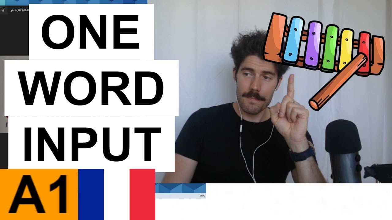 un xylophone ♪ - ONE WORD INPUT #49