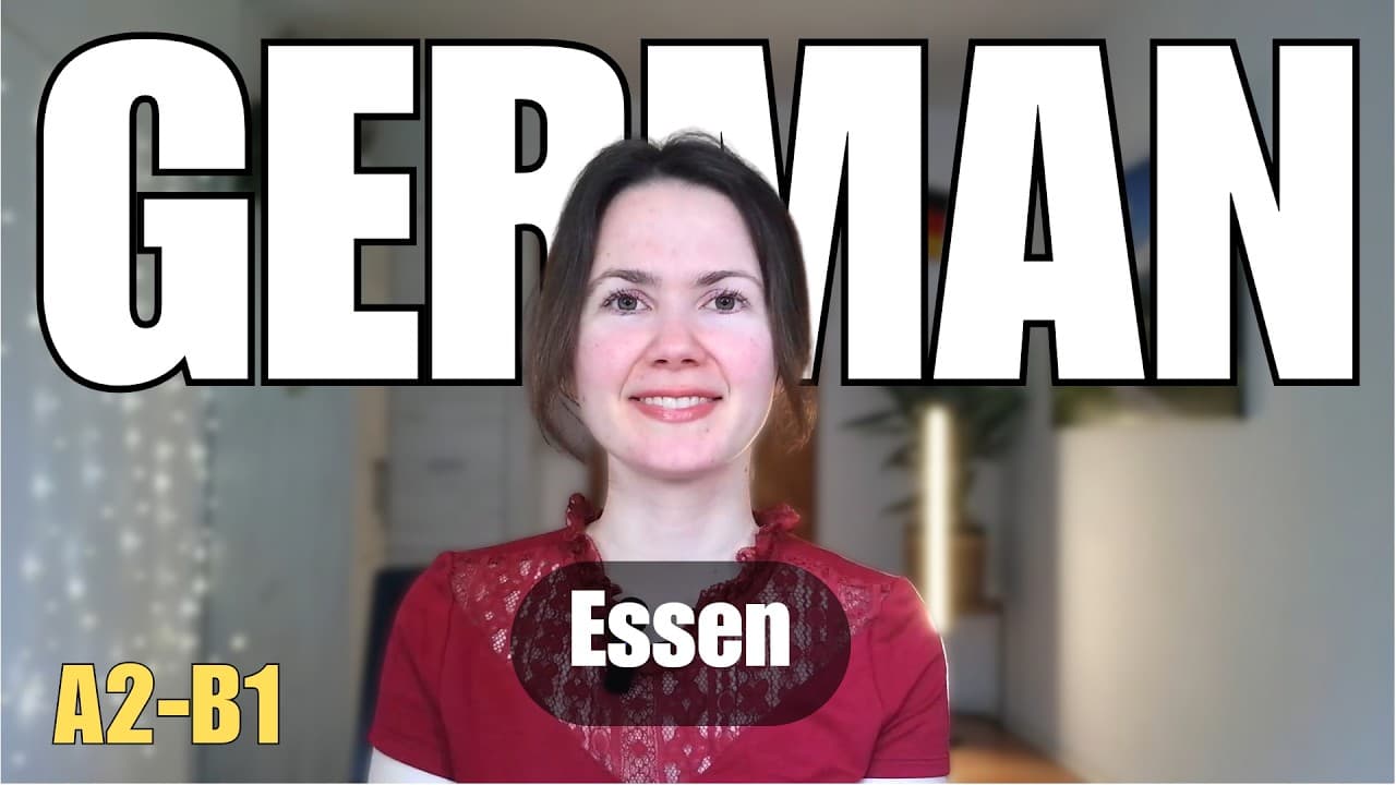 Essen | Slow German (A2-B1) | Easy Listening