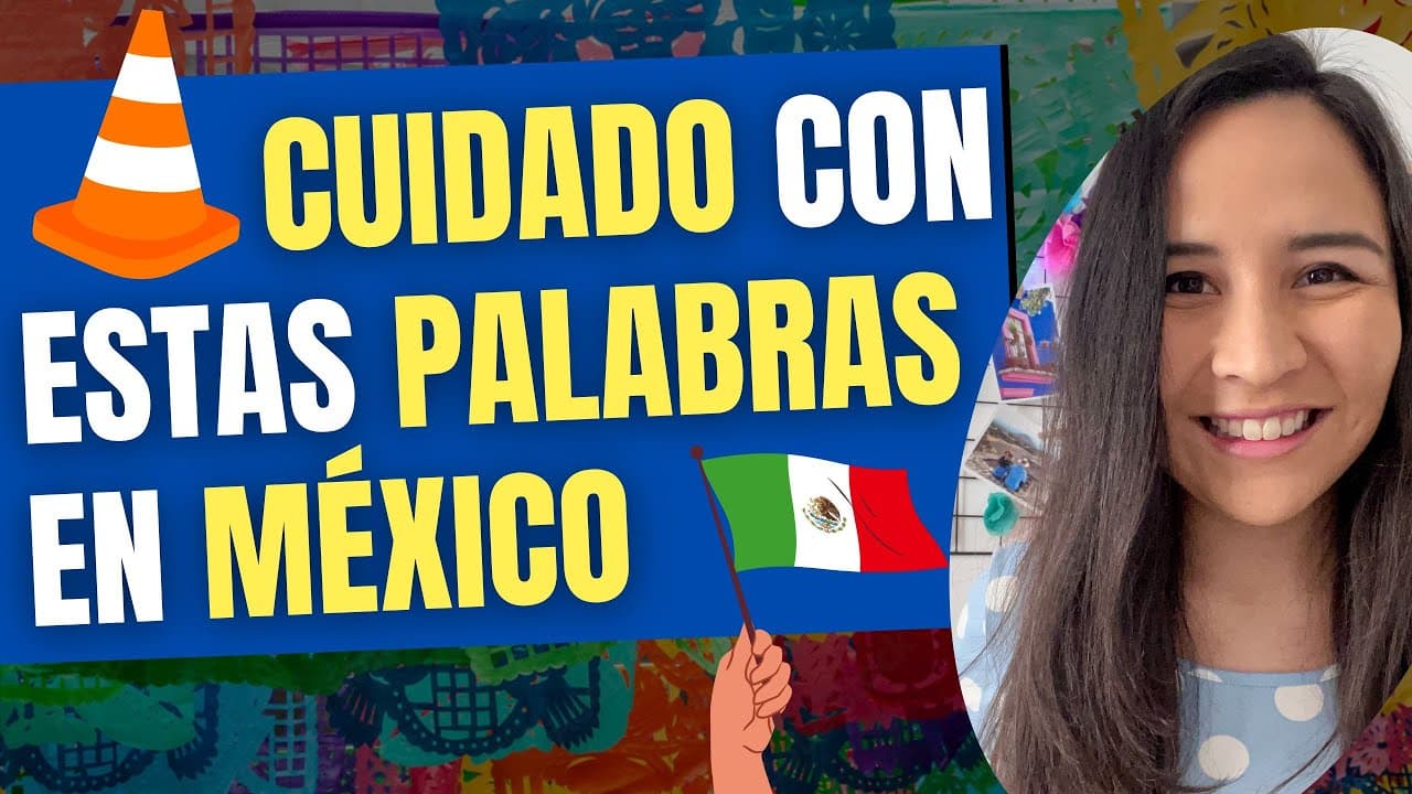 👩🏻‍🏫🚨Cuidado con estas palabras si hablas con mexicanos 🇲🇽😎