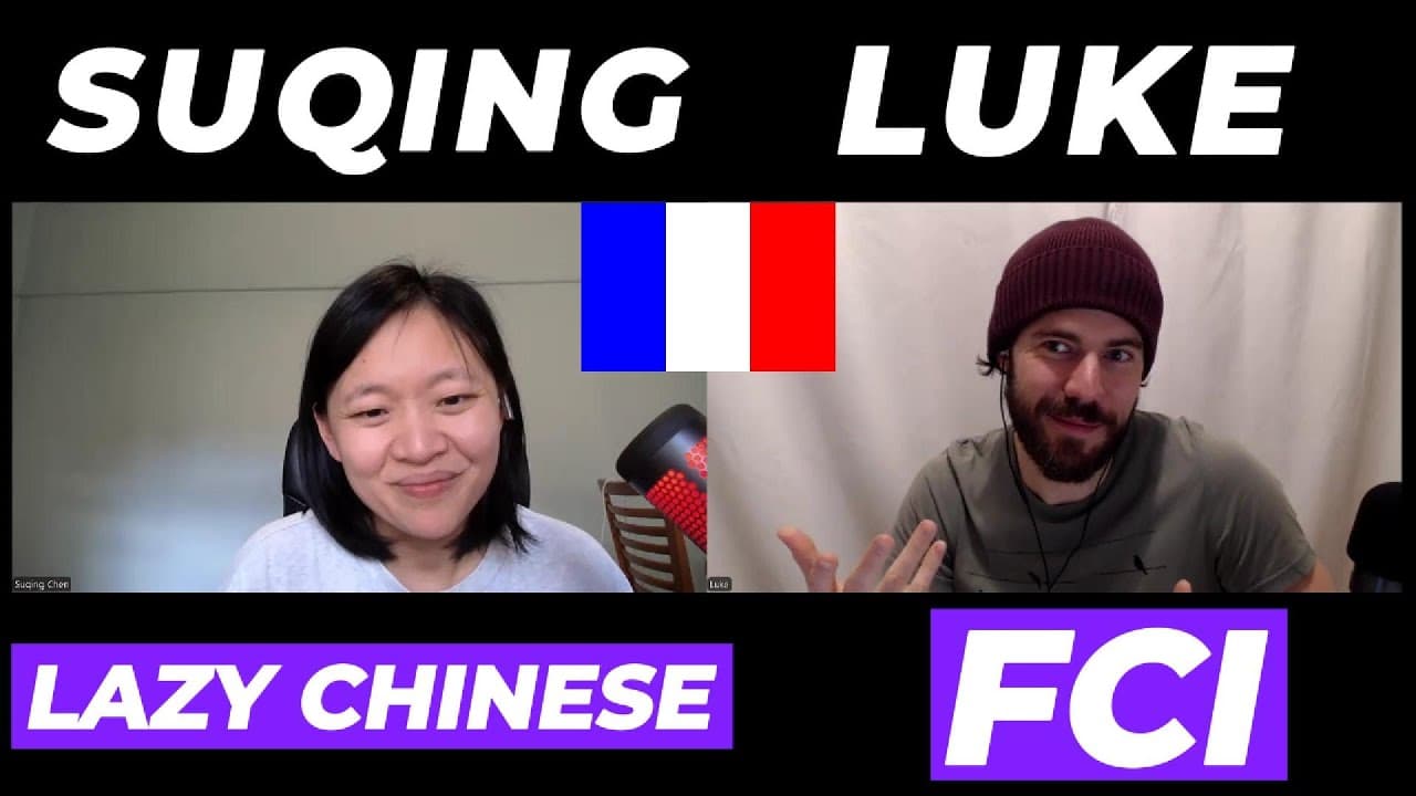 Étudiants, télétravail et prononciation -  @lazychinese-stories is learning French with me #1