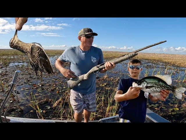 Crappie and Snipe Cast & Blast (Catch Clean Cook)