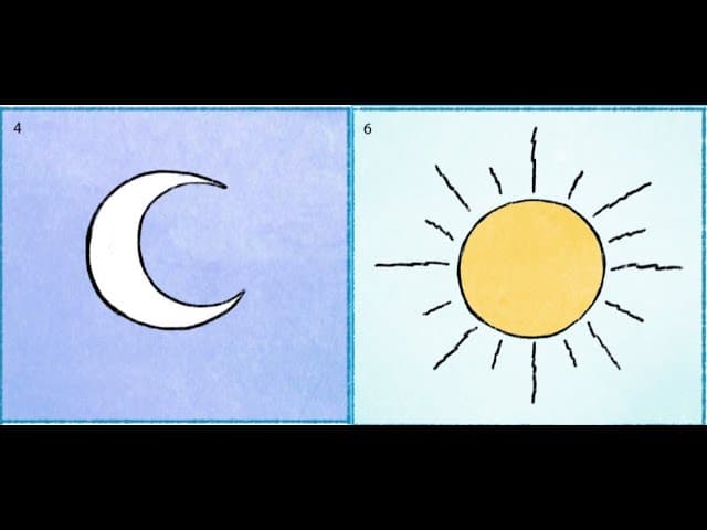 [CC] 黑天和白天 Night and Day - Comprehensible Input Mandarin Picture Talk