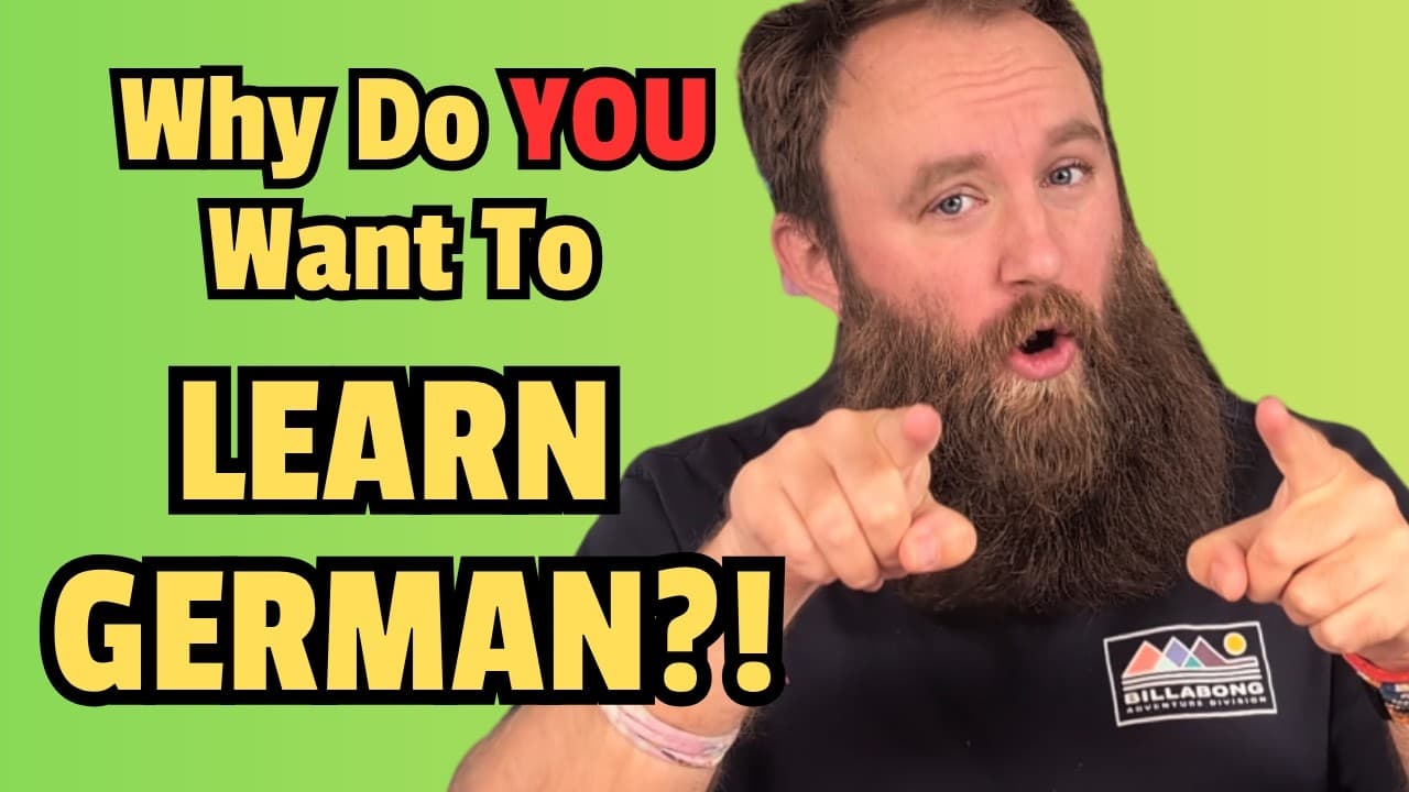 Why Are You Learning German? - Easy German Conversation