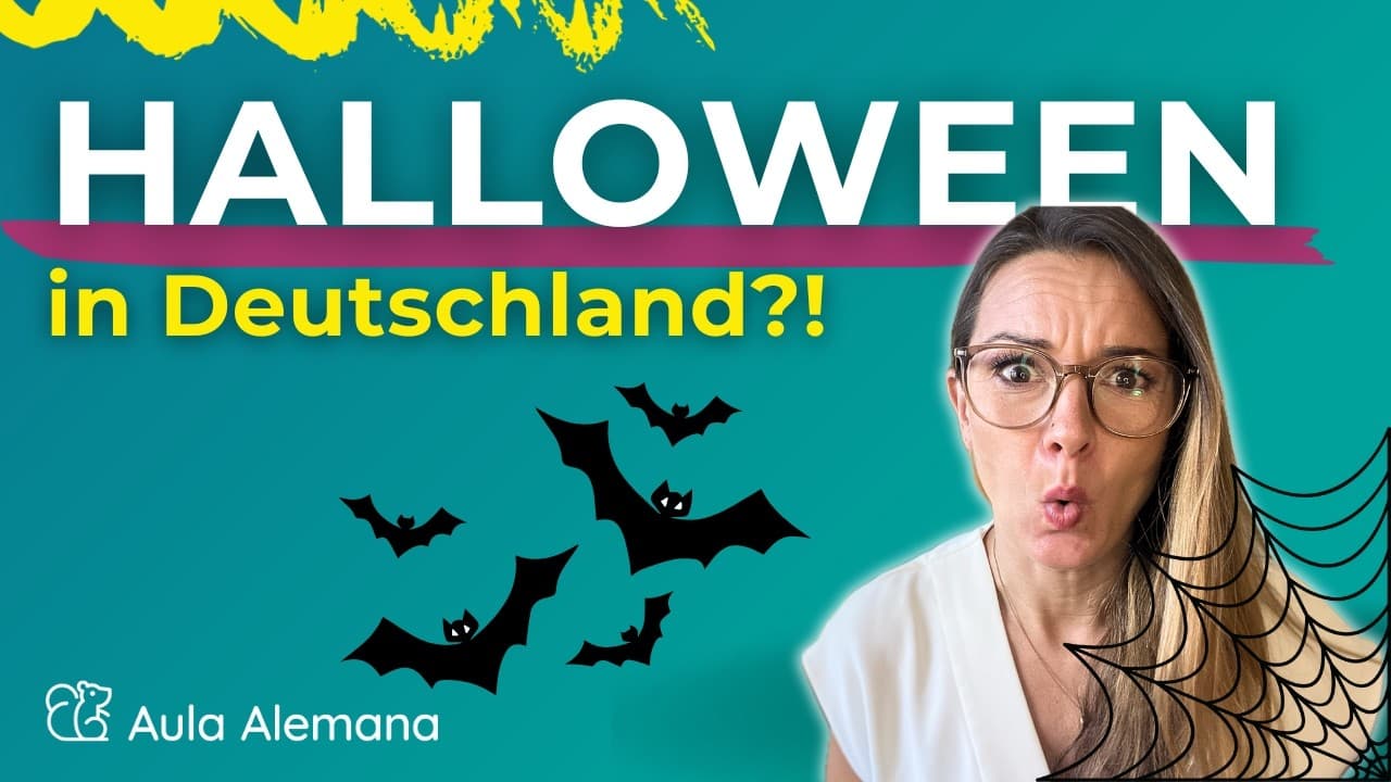 Deutsche Kultur und Feste 🎃 Halloween : Geschichte, Bräuche & Wortschatz (A2–B1) #deutschlernen
