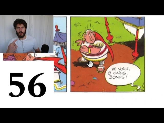 Learn French with ASTERIX #56