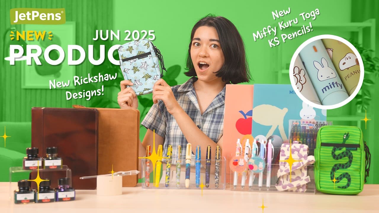 NEW Stationery from June 2025 at JetPens! | New Miffy Kuru Toga KS Pencils! ✨