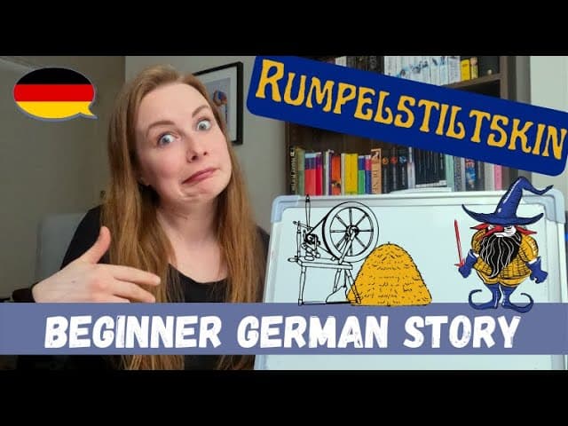 Grimms': The Original Story Of Rumpelstiltskin│Beginner German