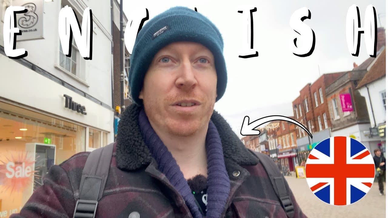 Learn Real-Life British English - In A Small Town! | English Comprehensible Input B1 Intermediate