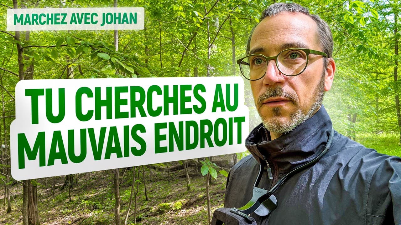 Ton vrai problème n’est peut-être pas la méthode (Marchez avec Johan)