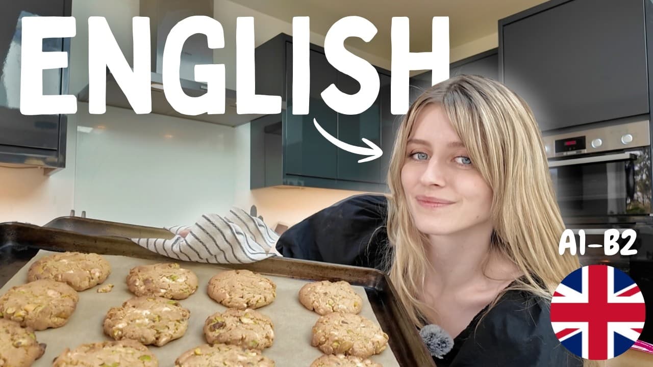 Bake Cookies with Me | Slow British English