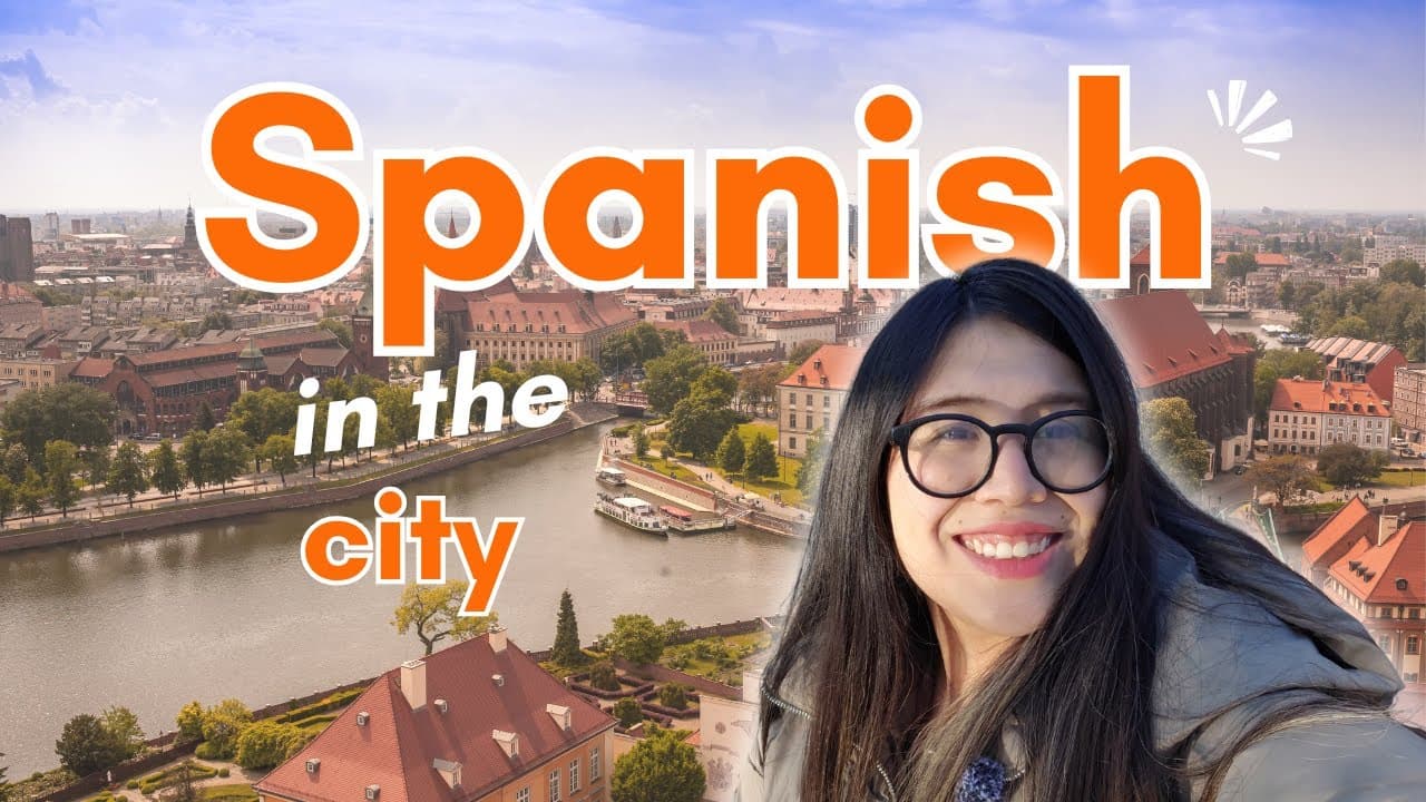 30 City Places in Spanish You Must Know | Learn Spanish with comprehensible input