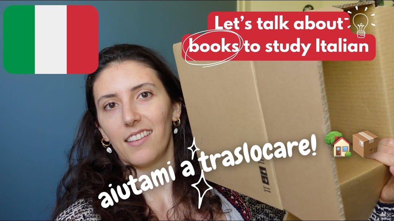 🇮🇹 📚Libri per studiare l'italiano - Italian vlog #learningitalian #speakitalian #comprehensibleinput