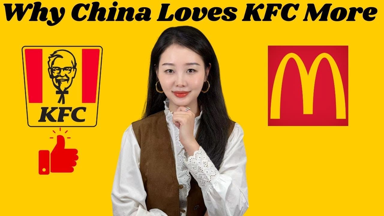 KFC VS MacDonalds in China, which one is more popular | Intermediate Chinese | Comprehensible Input