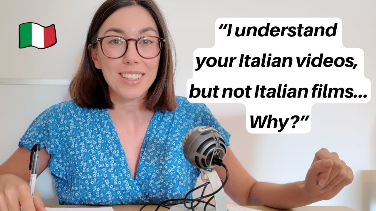 Capisco i tuoi video, ma non le serie tv in italiano... Perché? (Subtitles)