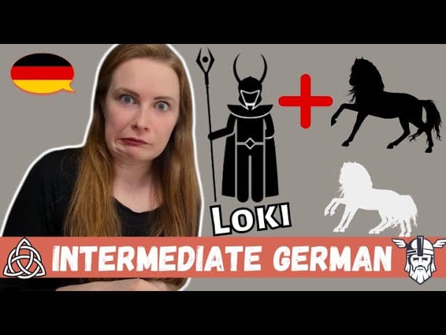 NORSE MYTHOLOGY#5: When Loki Got Pregnant And The Construction Of Asgard's Wall│Intermediate German