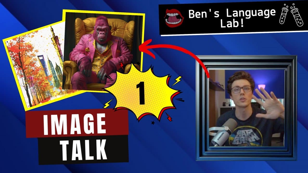 Beginner English Videos - Image Talk #1