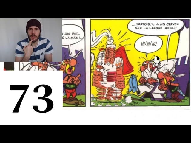 Learn French with ASTERIX #73