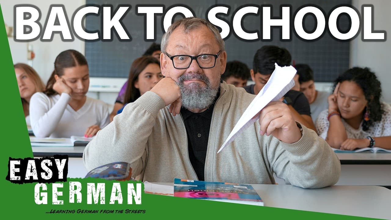 A Day at School in Slow German | Super Easy German 266