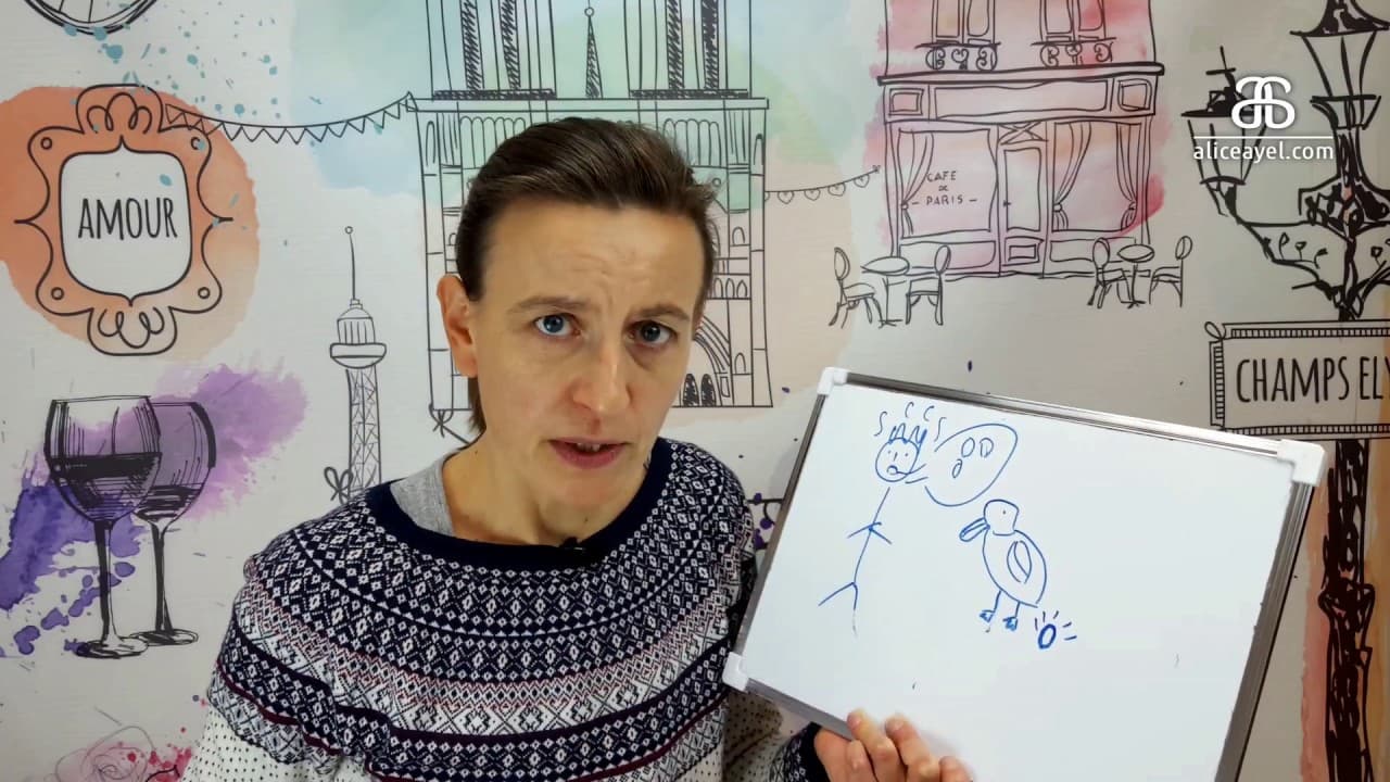 Learn French the natural way - L'oie au oeufs d'or d'après une fable D'Esope