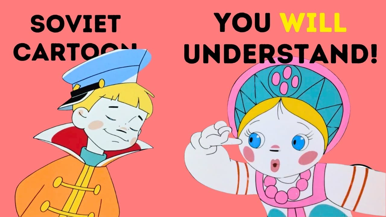 Can you understand this Soviet cartoon without subtitles? 🇷🇺 Slow Russian Input