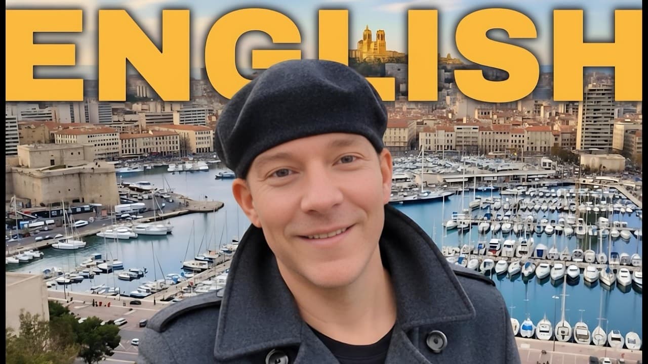 Learn English in Marseille, France 🇫🇷 Comprehensible Input English Lesson