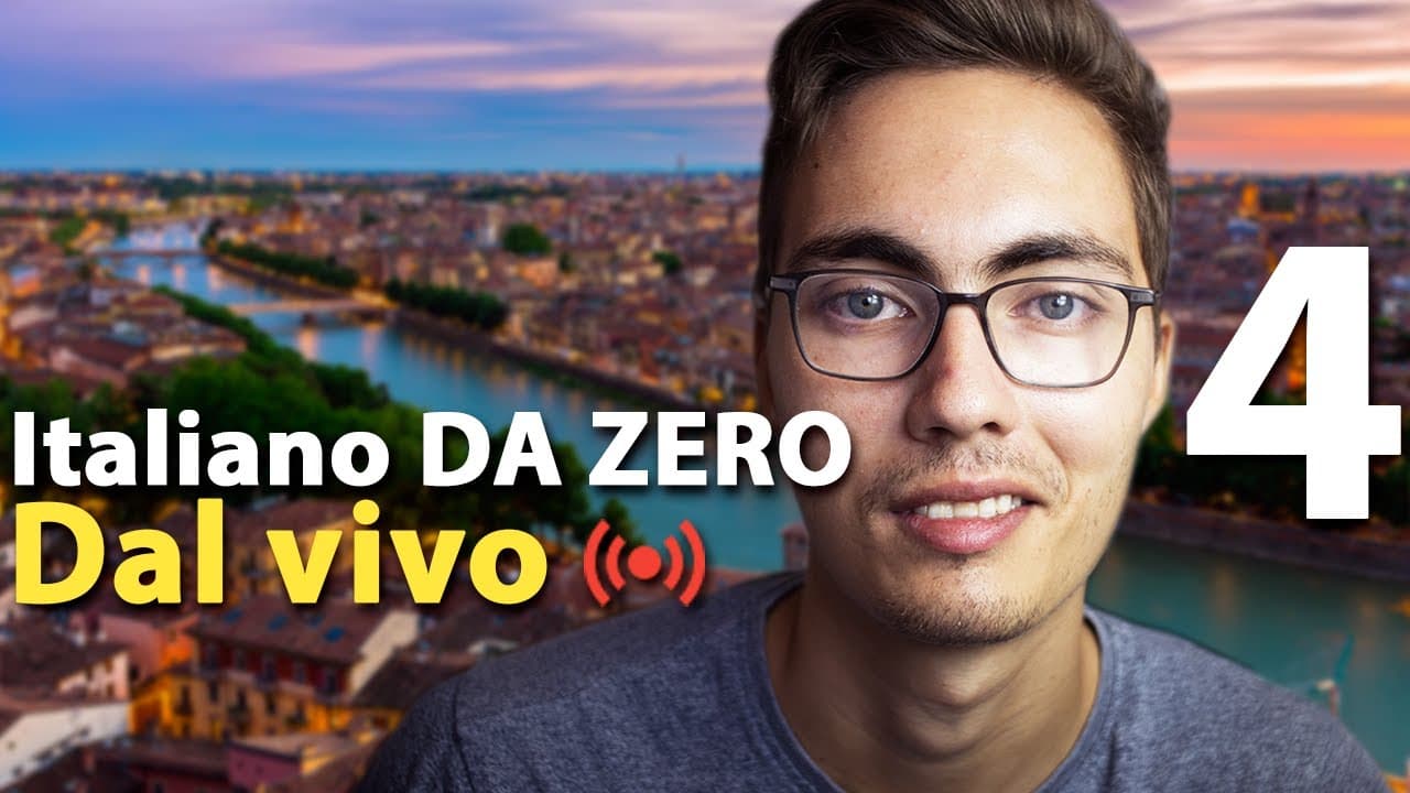 Italiano DA ZERO 4 - Months, dates, numbers - Italian for absolute beginners LIVE