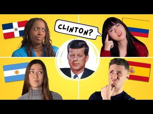 American Pop Culture Quiz: Spanish Speakers Respond!