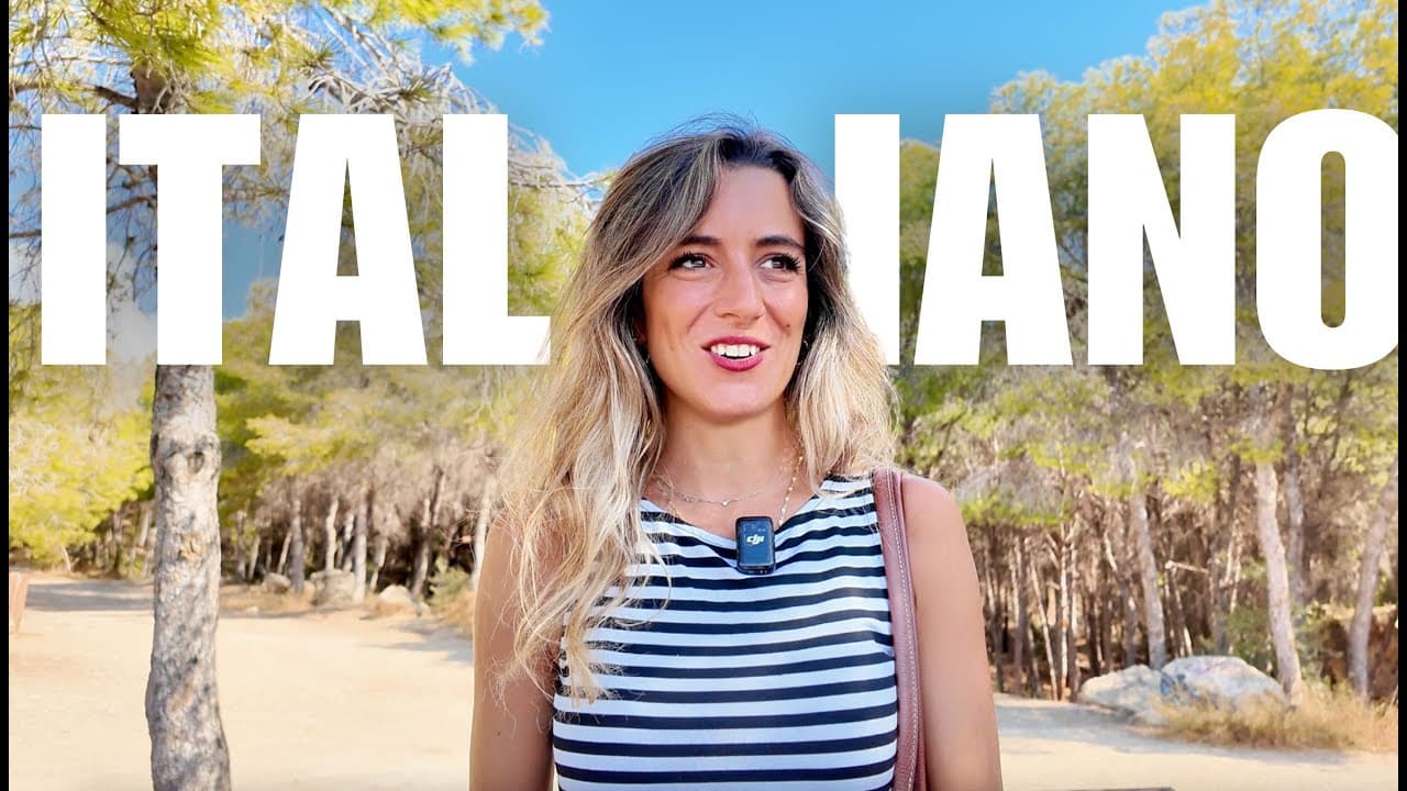 Impara l'ITALIANO al PARCO! - Comprehensible Input