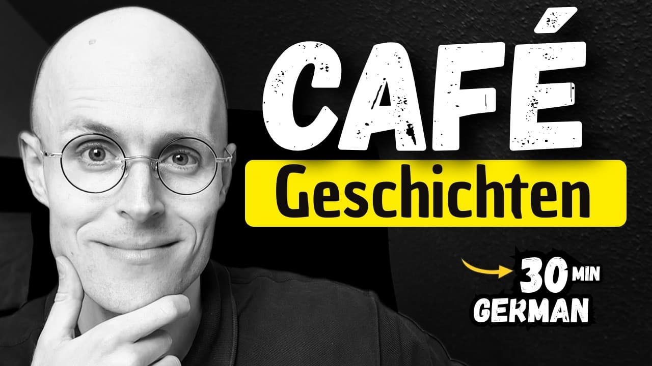 Slow German – Easy Listening (A2-B1) | Was man im Café über das Leben lernt | MEMBERS EARLY ACCESS