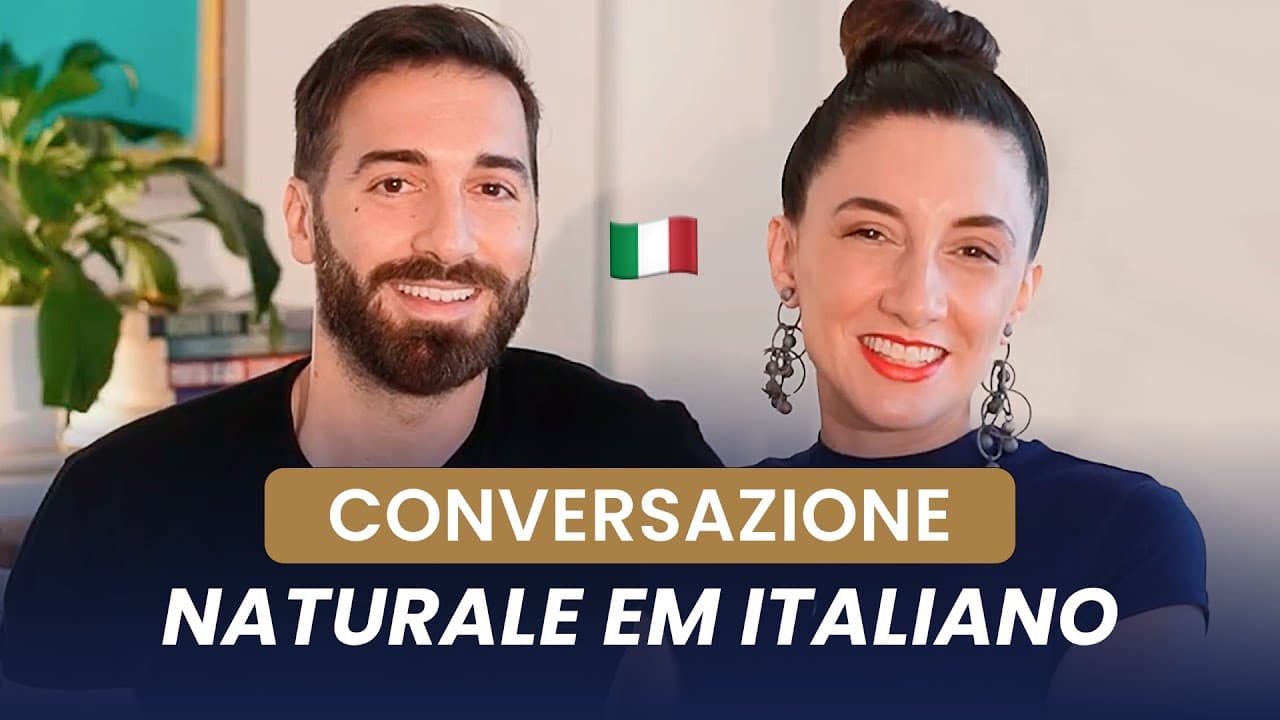 Italiano com meu marido: Ele é do Sul, eu do Norte, e falamos tudo em italiano! LEGENDADO