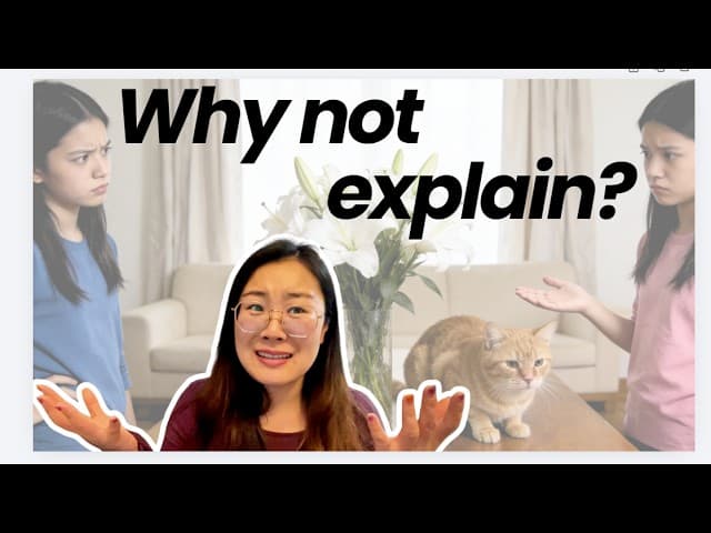 Why Chinese people rarely explain themselves | Intermediate | Comprehensible Input