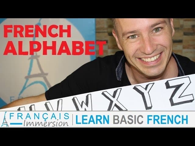 French ALPHABET Letters/Pronunciation/Sounds - Alphabet en français + FUN! (Learn French with Fun)