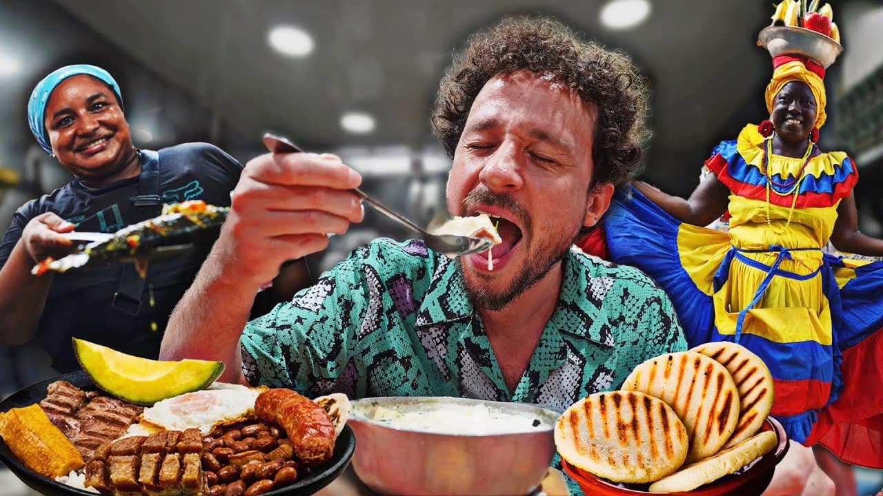 ¿Qué ciudad de COLOMBIA tiene la mejor comida callejera? 🇨🇴