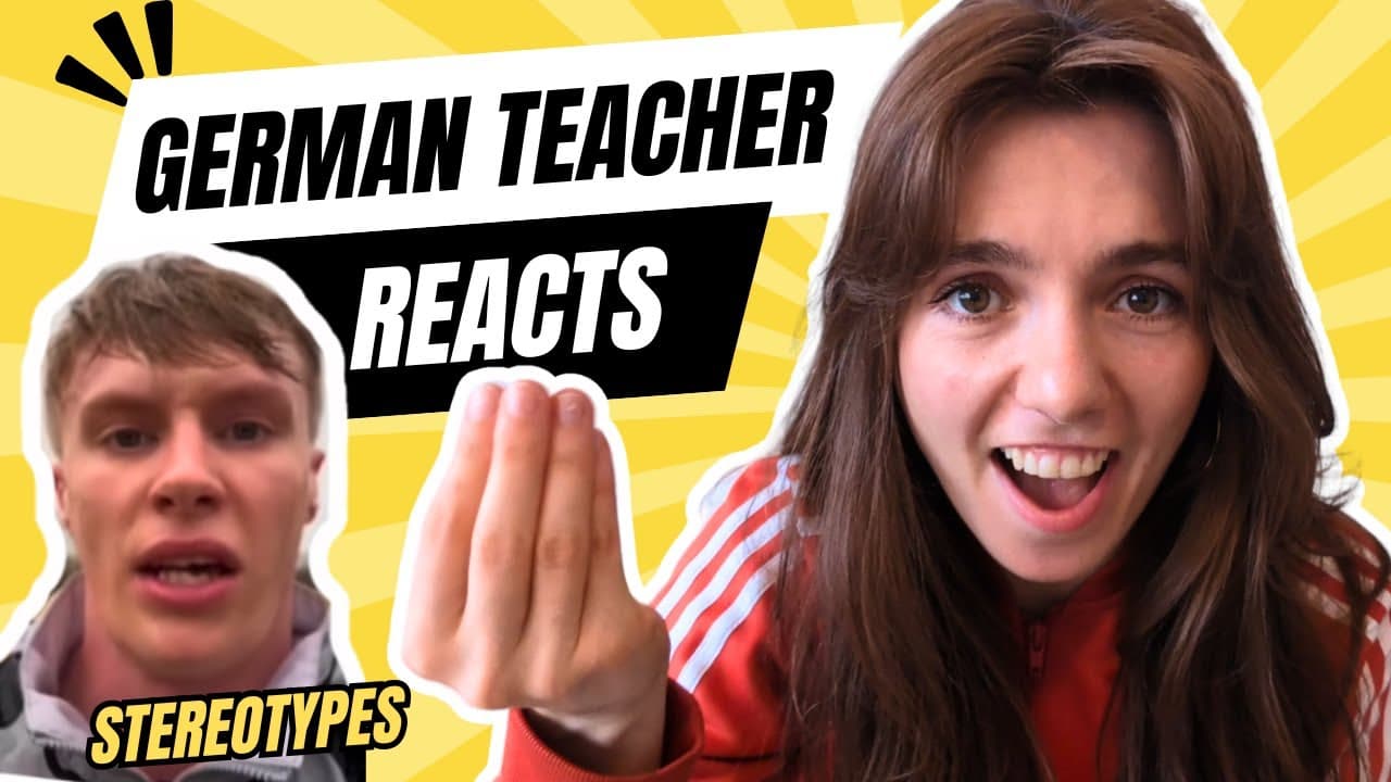 Reacting to German Stereotypes with Liam Carpenter – Learn German Naturally!