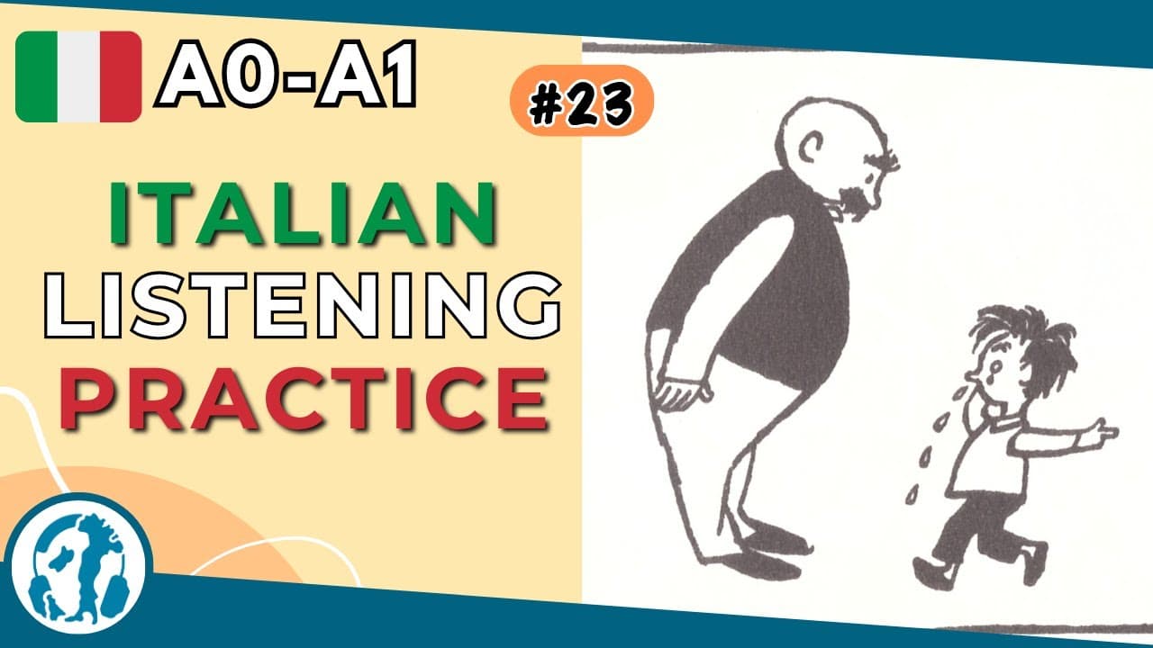 🖼️ #23 | Father and son (Italian for absolute beginners)