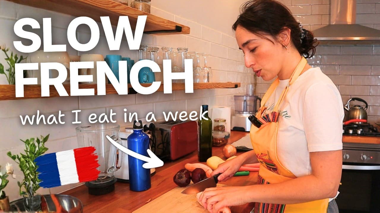 What I Eat in a Week in French 🥗 | Slow French Vlog with Subtitles