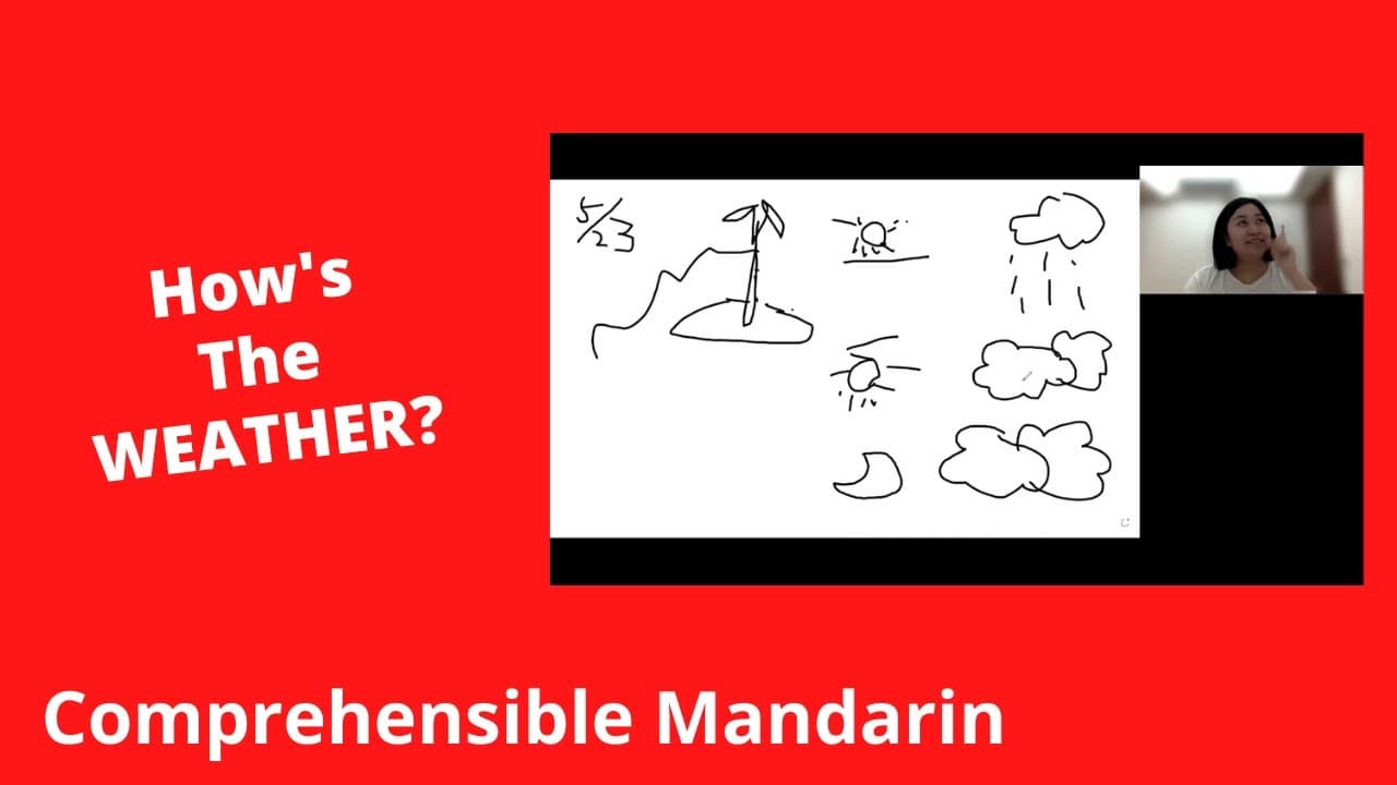How's The Weather? - Chinese Comprehensible Input