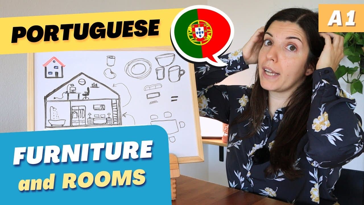 Home Furniture and Appliances | A1 European Portuguese - Learn with comprehensible input