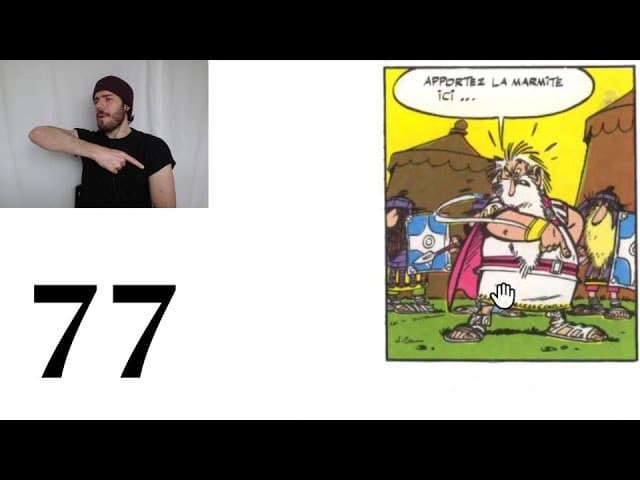Learn French with ASTERIX #77