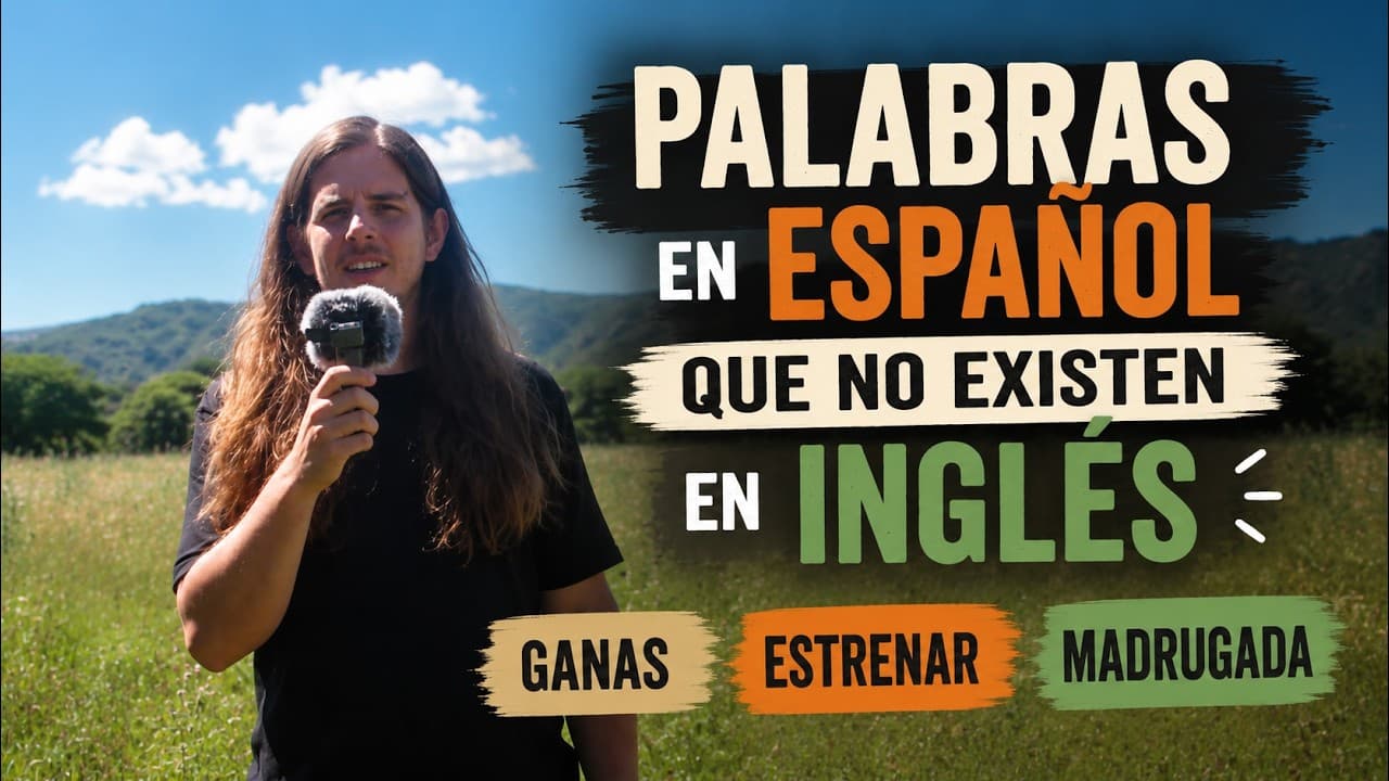 Estas palabras "no existen" en inglés